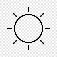 sun, morning, daybreak, sunrise icon svg