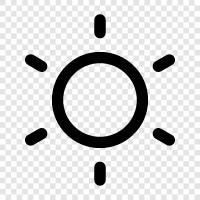 Sonnenbräune, Sonnenbrand, Sonnencreme, Vitamin D symbol