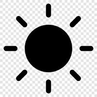 Sonnenbräune, Solar, Sonnenfinsternis, Sonnenfinsternisuhr symbol