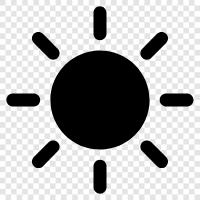 Sonnenbräune, Sonnenschutz symbol