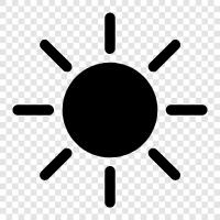 sun tan, sunbathing, sunlight, solar icon svg