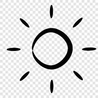 sun tanning, sunburn, solar, solar eclipse icon svg