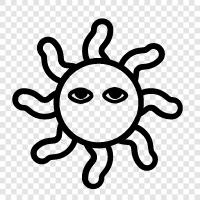 sunbathing, sunburn, sun cream, sunscreen icon