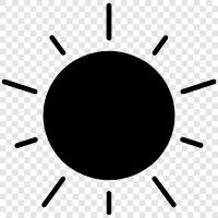 sunbeam, sun tan, solar, sol Значок svg