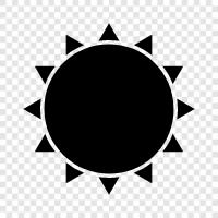 sunbeam, solar, sol, solar system icon svg