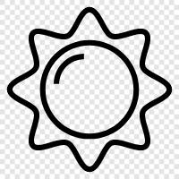 sunbeam, sunny, solar, sol icon svg