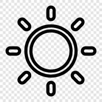 sunbeam, solar, solar system, sol icon svg