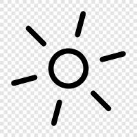 sunbeam, tan, tanning, sun tan icon svg