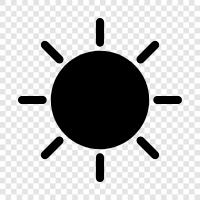 sunbeam, sunbeam effect, sunlight, solar icon svg