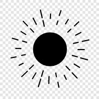 sunbeam, sunrise, noon, sunset icon svg