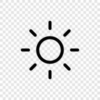 sunburn, sunblock, sun glare, sun tan icon svg