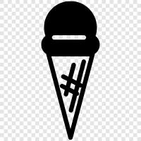 Sundae, Ice Cream, Gelato, Sorbet icon svg