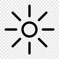 sunflower, sun tan, sungazing, solar icon svg