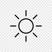 sunflower, solar, sunbathing, solar eclipse icon svg