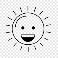 sunflower, sunburst, sunny, sunrise icon