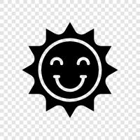 sunflowers, sun tan, sun tanning, sun tanning lot icon svg