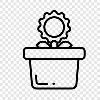 sunflowers, sunflower seeds, sunflower oil, Sunflower icon svg