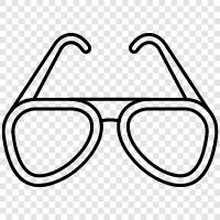 sunglasses, specs, frames, sun glasses icon svg