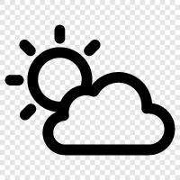 sunny cloudy, overcast sunny, sunny and cloudy, sunny and overcast icon svg