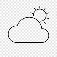 Sunny, Partly Sunny icon svg