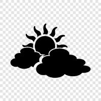 Sunny, Cloudy, Rain, A Few Clouds icon