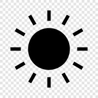 sunrise, day, sunflower, solar icon svg