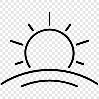 Sonnenaufgang Bilder, Sonnenaufgang Videos, Sonnenaufgang Zeit, Sonnenaufgang Datum symbol