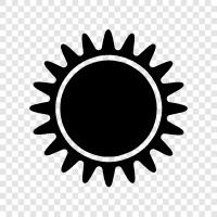 sunshine, fun, vacations, BBQs icon svg