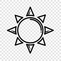 Sunshine icon svg