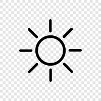 Sonnenfleck, Solar, Sonnenfinsternis, Sonnensturm symbol