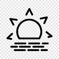 Sonnenflecken, Sonne, Leuchtkraft, Dunstsonne symbol