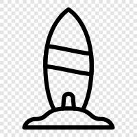 Surfboard, Longboard, Shortboard, Wave Riding icon svg
