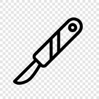 surgical, knife, surgical knife, medical icon svg