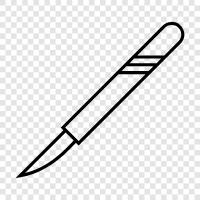 surgical, knife, cutting, surgery icon svg