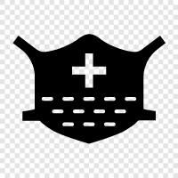 chirurgische Dichtungsmittel, chirurgisches Klebeband, chirurgische Handschuhe, chirurgisches Kleid symbol