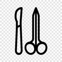 surgical tools, surgery tools icon svg