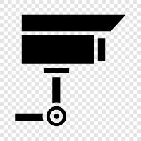 surveillance, security, video, cameras icon svg