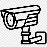 Surveillance Camera, Home Security Camera, Nannycam, Baby Monitor icon svg
