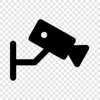 Surveillance Camera, CCTV Camera, Home Security Camera, Business Security Camera icon svg