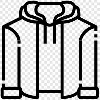 sweater, jumper, coat, warm icon svg