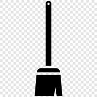 sweeping, cleaning, dustpan, dustbin icon svg