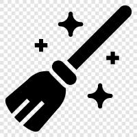 sweeping, cleaning, dust pan, dusting icon svg