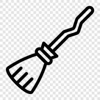 sweeping, broomstick icon svg