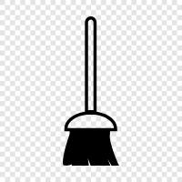 sweeping, cleaning, dustpan, dusting icon svg