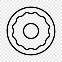 sweet, doughnut holes, jelly doughnut, doughnut holes with jelly icon svg