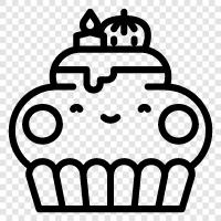 sweet, cake, dessert, treat icon svg