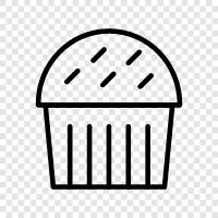 sweet, frosting, cake, dessert icon svg