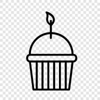 sweet, dessert, pastry, cake icon svg