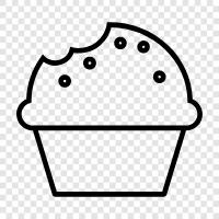 sweet, desserts, cake, bakery icon svg