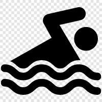Swim Lessons, Swimming, Swimming Safety, Swimming Tips icon svg